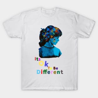 Autism, Its Ok To Be Different T-Shirt